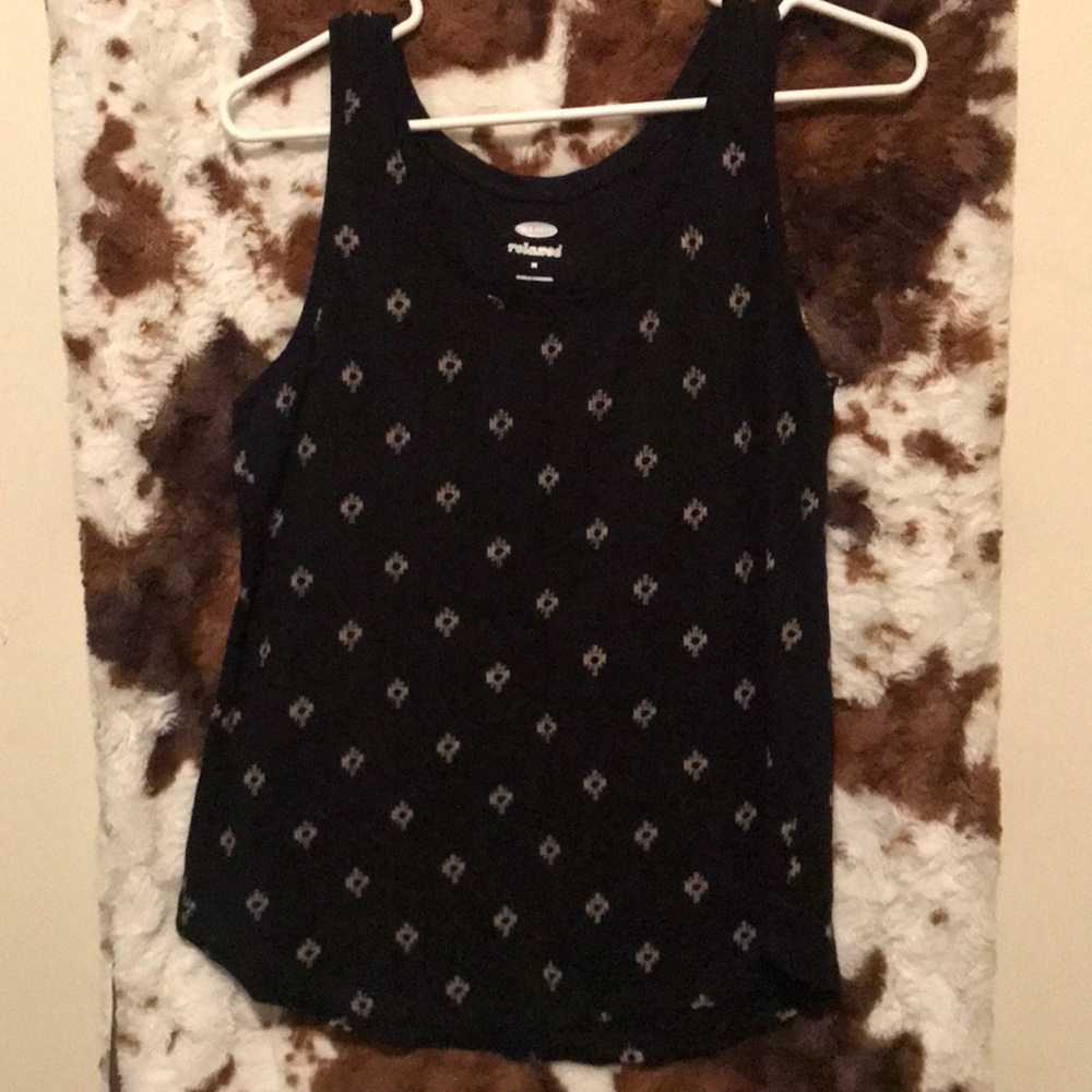Woman’s medium old navy Aztec pattern tank top